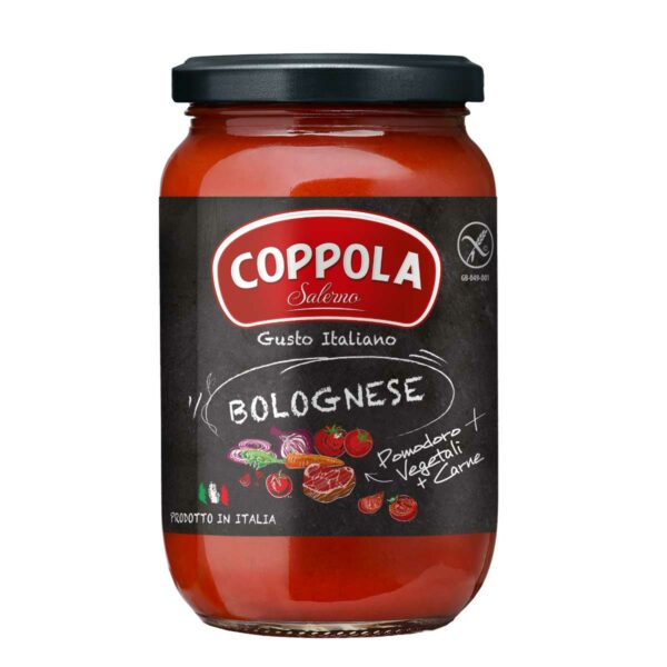 Coppola Sugo Bolognese mit Fleisch und Gemüse (6x350g)