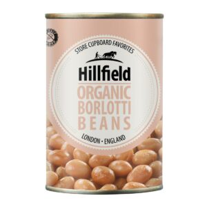Hillfield Biologische Borlotti Bohnen (12x400g)